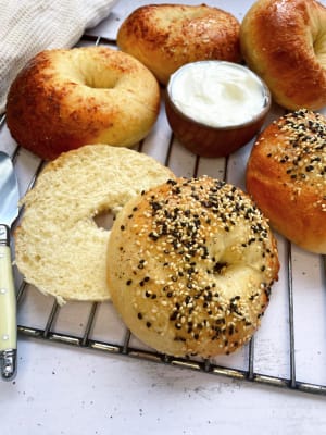 BAGELS DE MASA MADRE
