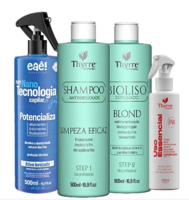 Kit Bioliso + Nanotecnologia azul + Esencial
