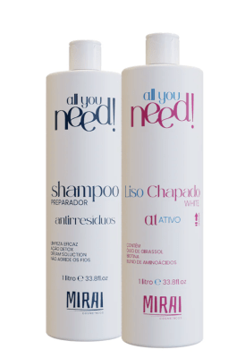 kit liso chapado white Mirai