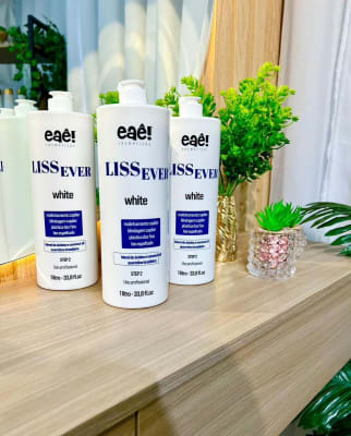 KIT ALISADO LISS EVER  NO MATIZADO (PASO 1 SHAMPOO + PASO 2 ALISADO) 1 LITRO