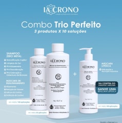 TRIO ALISADO + SHAMPOO + MASCARA LIPIDA 1 LITRO 0