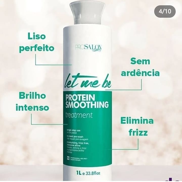 ALISADO PARA TODO TIPO DE CABELLOS LET ME BE 1 PASO1