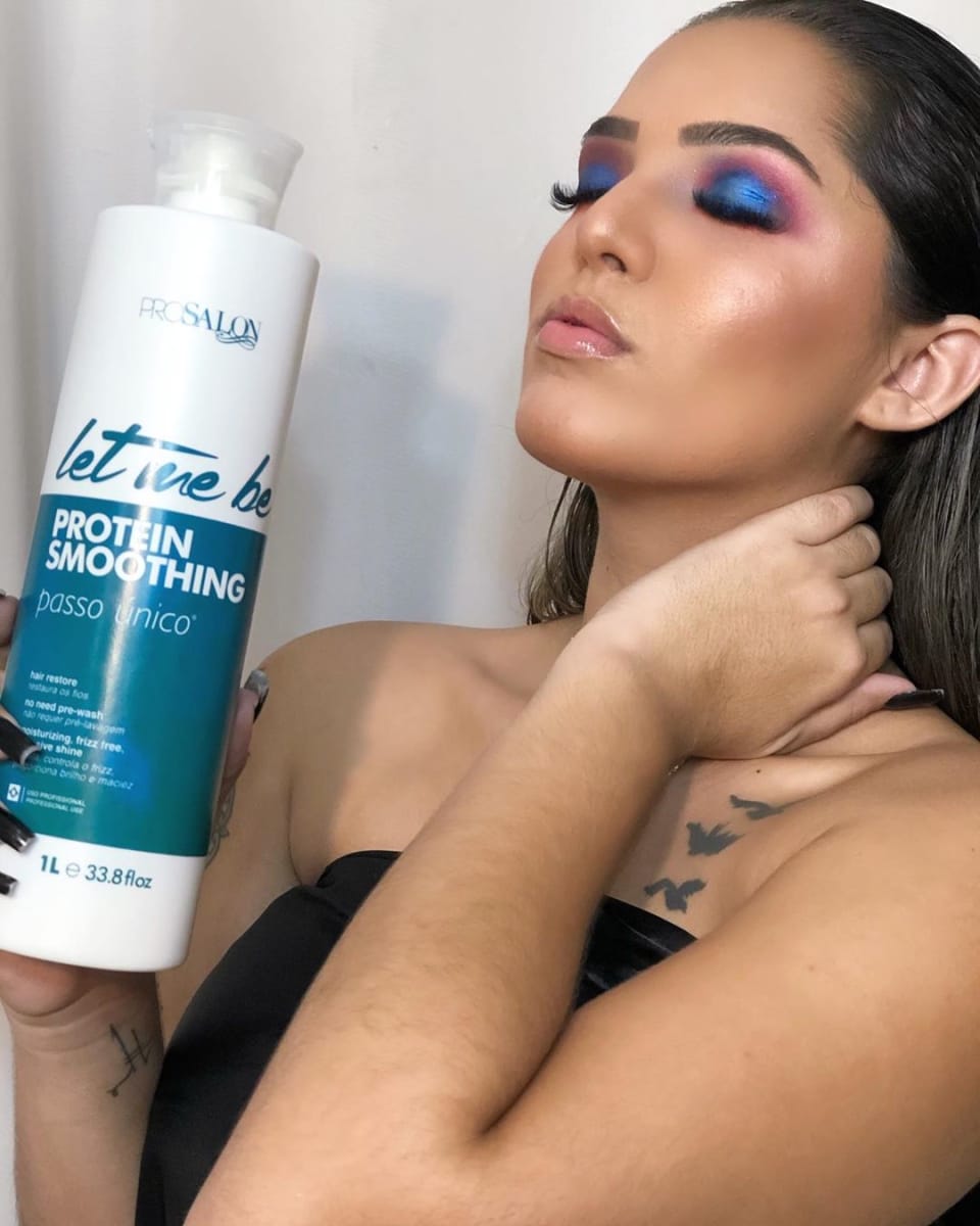 ALISADO PARA TODO TIPO DE CABELLOS LET ME BE 1 PASO2