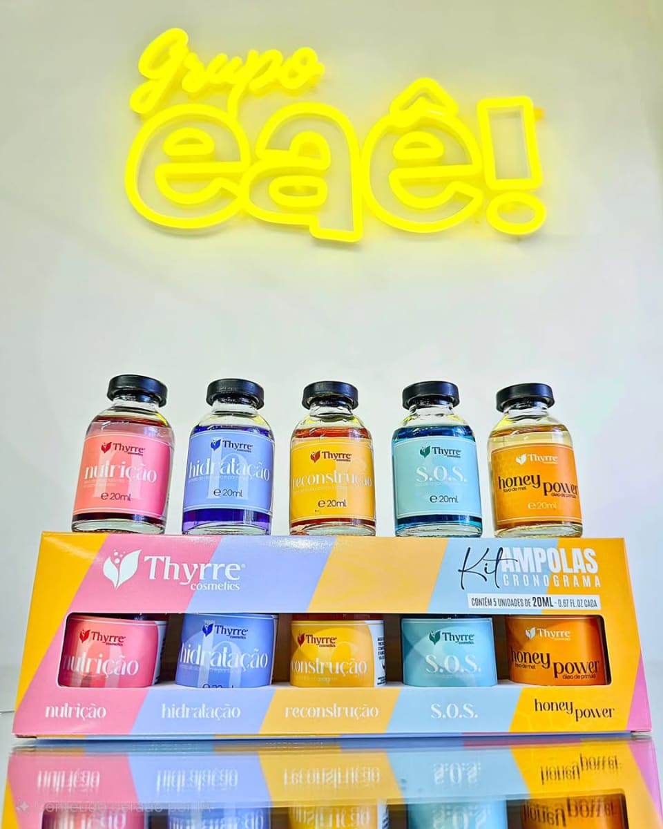 Kit de ampollas profesionales cronograma thyrre EAE2