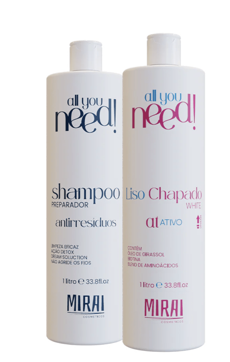 kit liso chapado white Mirai1