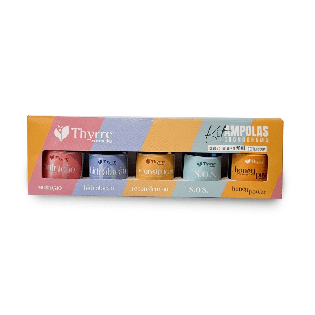 Kit de ampollas profesionales cronograma thyrre EAE1