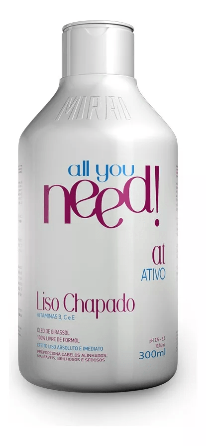 Alisado libre de formol Liso Chapado de 300 ML1
