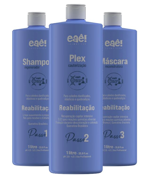 KIT PLEX REABILITACIÓN CAPILAR 1 LITRO (TRES PASOS)1
