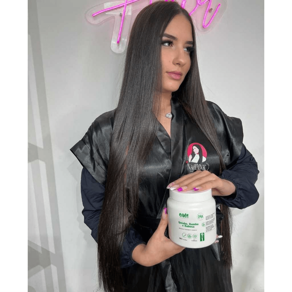 Mascara Capilar profesional Okra, Bambú y  Sabila 1 kg3