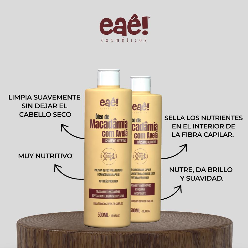 Kit Macademia (Nutrición, brillo, resistencia)2