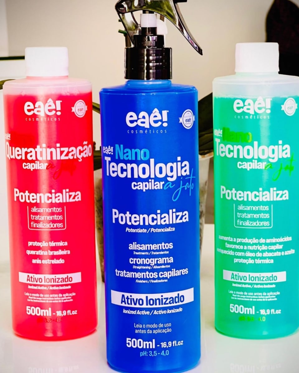 KIT NANOTECNOLOGIA REESTRUCTURACIÓN Y BRILLO ESPEJO  (ACTIVOS INONIZADOS) + pistola1