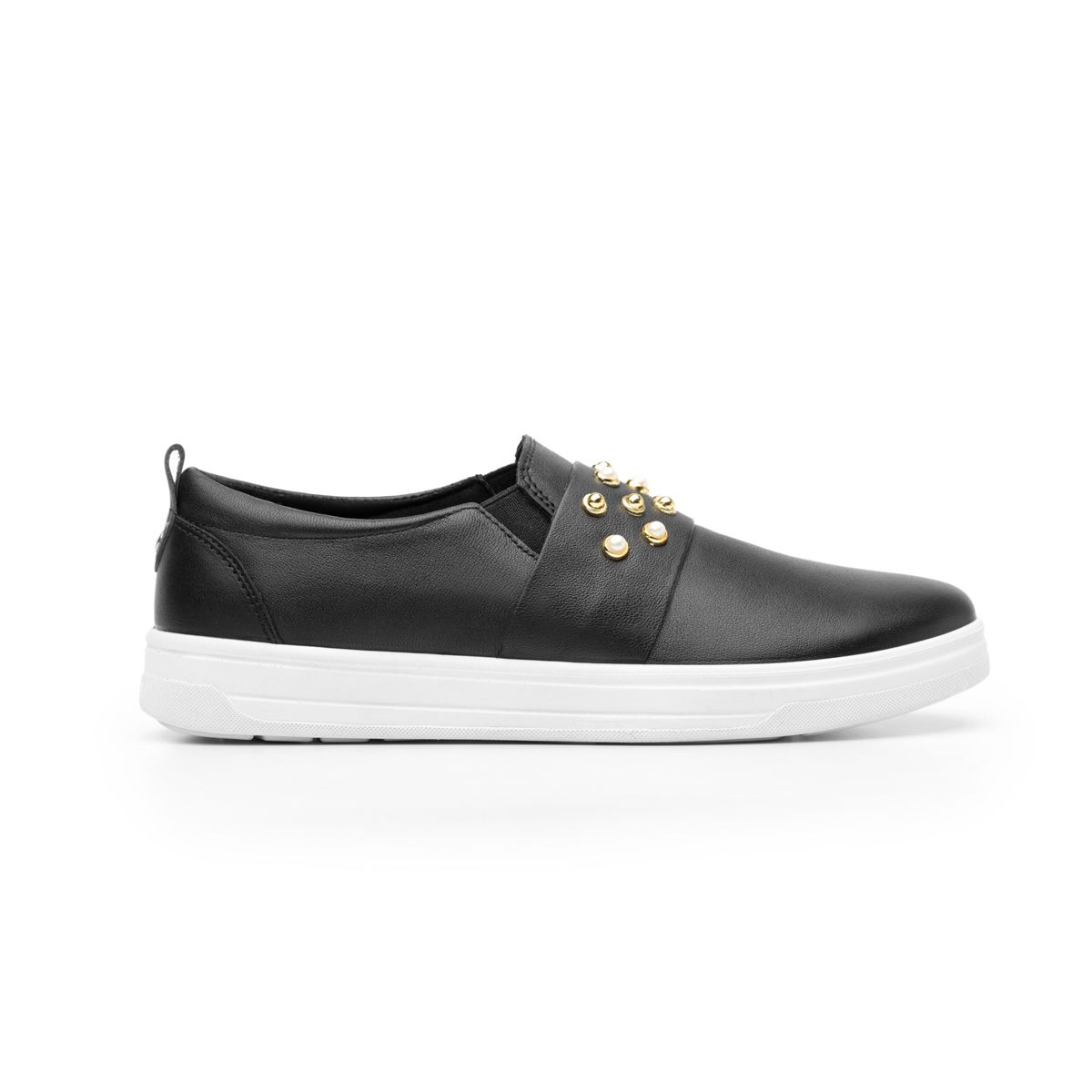 Zapatillas urbanas de cuero para mujer - La Leopolda