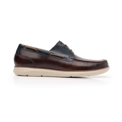 MOCASIN HOMBRE YAUNDE 403601NOGAL - AZUL MOCASIN HOMBRE YAUNDE 403601NOGAL - AZUL