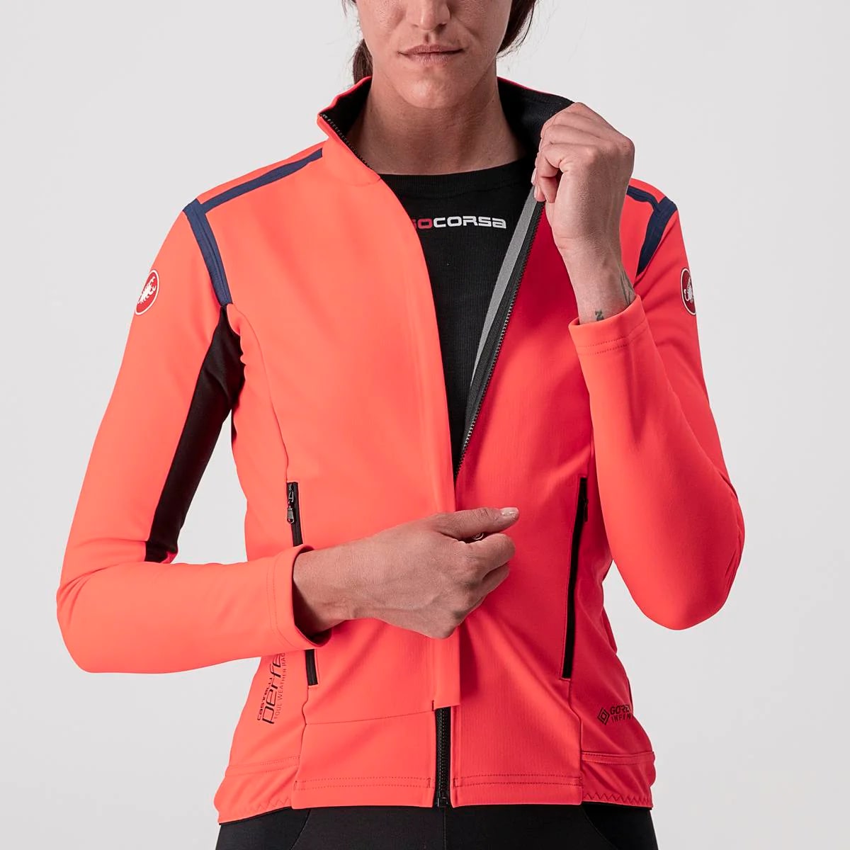 Compra Castelli Chaqueta Perfetto Ros W Orange | Bike Tribe