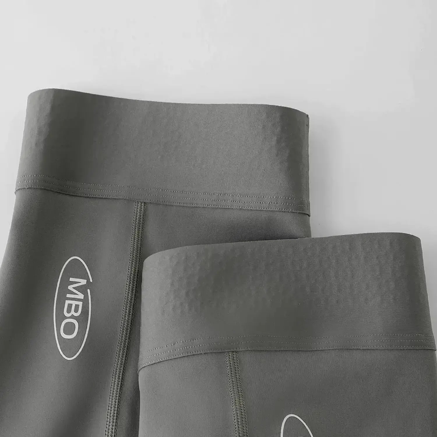 MBO Mens Bib Shorts T101 Smoky Gray L
