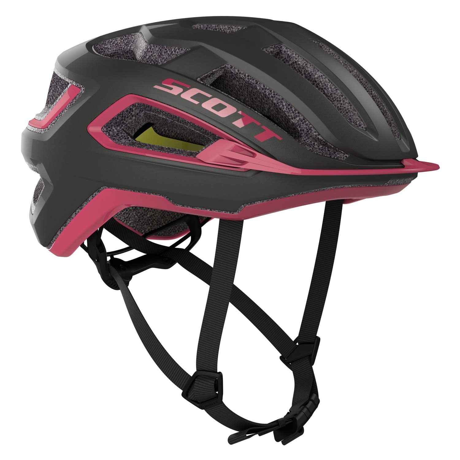 Casco Scott Arx Plus dark grey/pink
