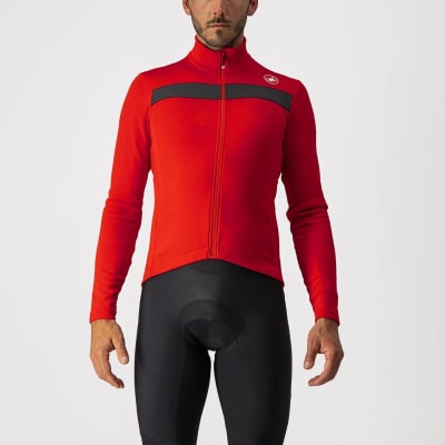 Castelli Puro 3 Jersey FZ Red1