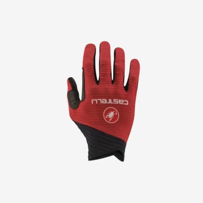 Castelli Guantes CW 6.1 Cross Glove - Pompeian Red