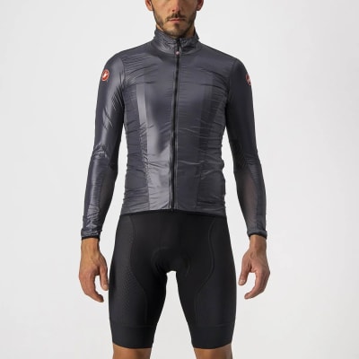 Castelli Aria Shell Jacket Grey