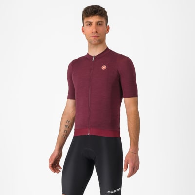 Castelli Essenza Jersey Bordeaux1