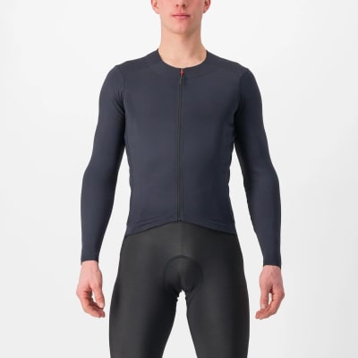 Castelli Fly LS Jersey Light Black