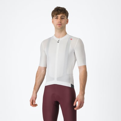 Castelli Espresso Jersey Ivory/Dark Gray