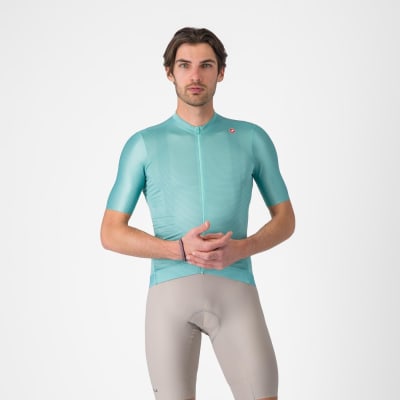 Castelli Espresso Jersey Pool Blue