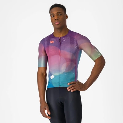 Castelli R-A/D Jersey Multicolor Purple