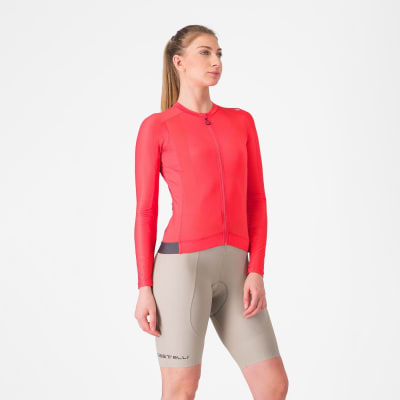 Castelli Espresso W DT Bibshorts Clay/Dark Grey