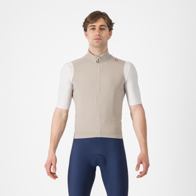 Castelli Espresso Vest Clay/Dark Gray