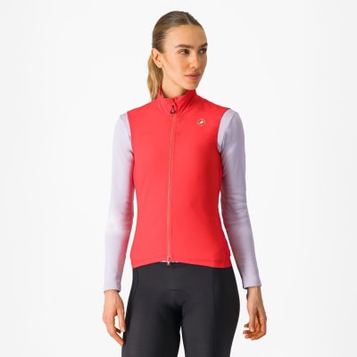 Castelli Espresso W Vest Hibiscus
