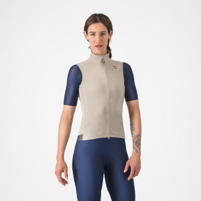 Castelli Espresso W Vest Clay/Dark Gray