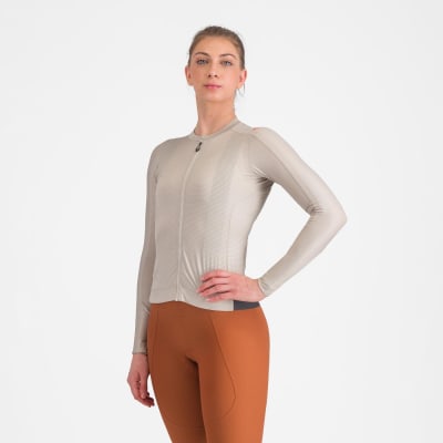 Catelli Espresso W Long Sleeve Jersey Silver Moon/Dark Grey