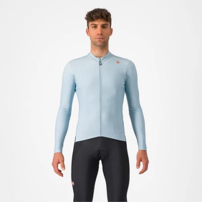 Castelli Espresso Thermal Jersey Winter Sky2