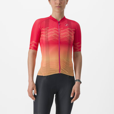 Castelli Climbers 2.0 W Jersey Hibiscus2