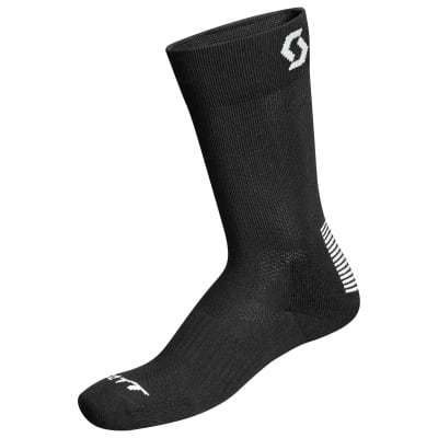 Calcetin Trail Long Black/White1