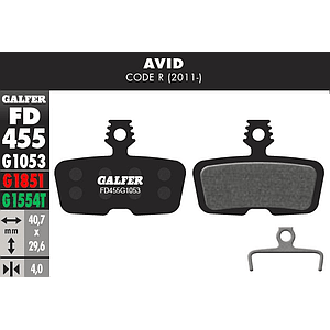 Pastilla de Freno Galfer Sram Code Code R Guide Re1