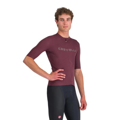 Castelli Prologo Lite Jersey Deep Bordeaux