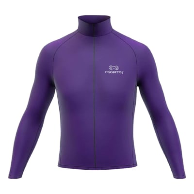 Tricota Peluciada Sport Manga Larga Wine1