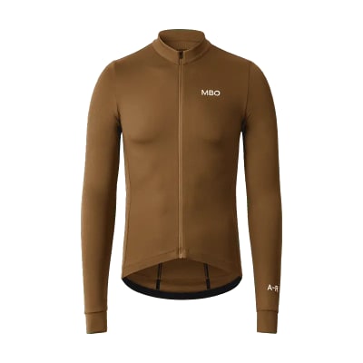 MBO Men's Long Sleeves Jersey C142 Brown
