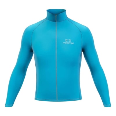Tricota Peluciada Sport Manga Larga Soft Blue1