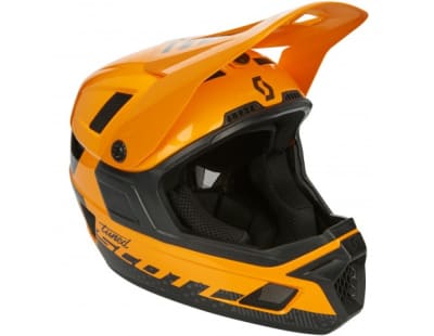 Casco Scott Nero Plus Fire Orange1