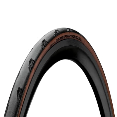 Neumático Continental Grand Prix 5000 S TR 700x28 Black / Transparent
