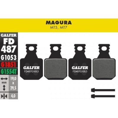 Pastillas Freno Galfer Magura MT5 y MT7