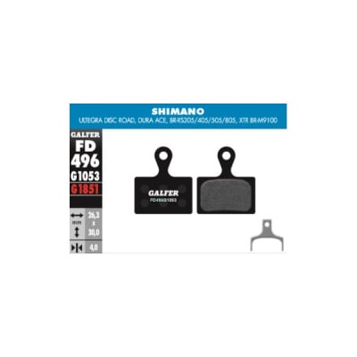Pastilla de Freno Galfer Shimano Ultegra, Dura-Ace, RS305/405/505/805, XTR M91001