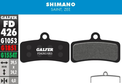 Pastillas Galfer Shimano Saint BR-M8101