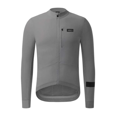 MBO Men's Long Sleeve Thermal Jersey C161 Sharkskin1