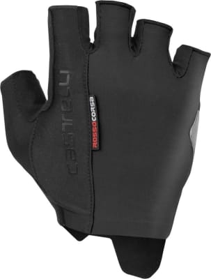 Castelli Rosso Corsa Espresso Glove Nero1