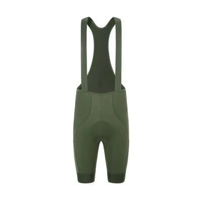 MBO Men's Cargo Bib Shorts T100C Deep Whelk Green
