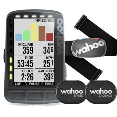 Wahoo ELEMNT Roam GPS Cycling Computer Bundle 21